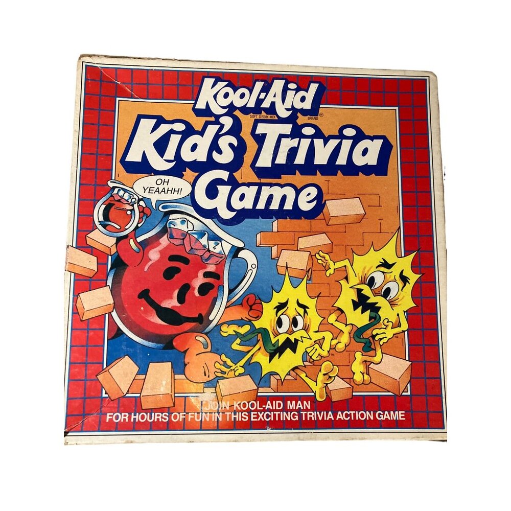 General Mills Kool-Aid  Kid's Trivia game 1985